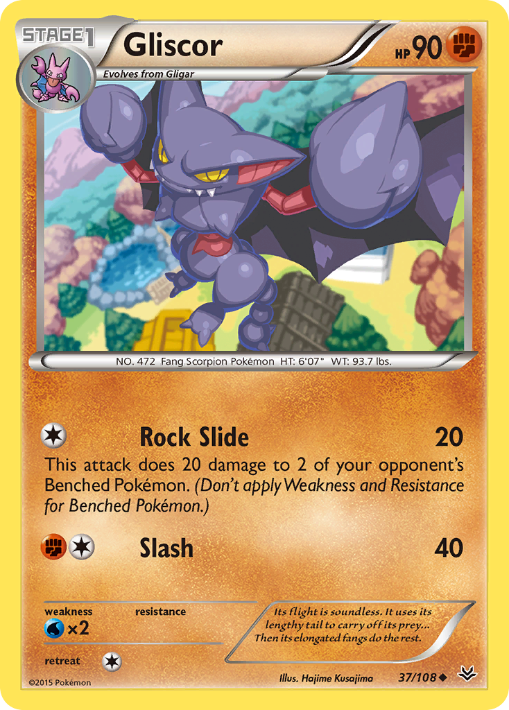 Roaring Skies Gliscor #37/108